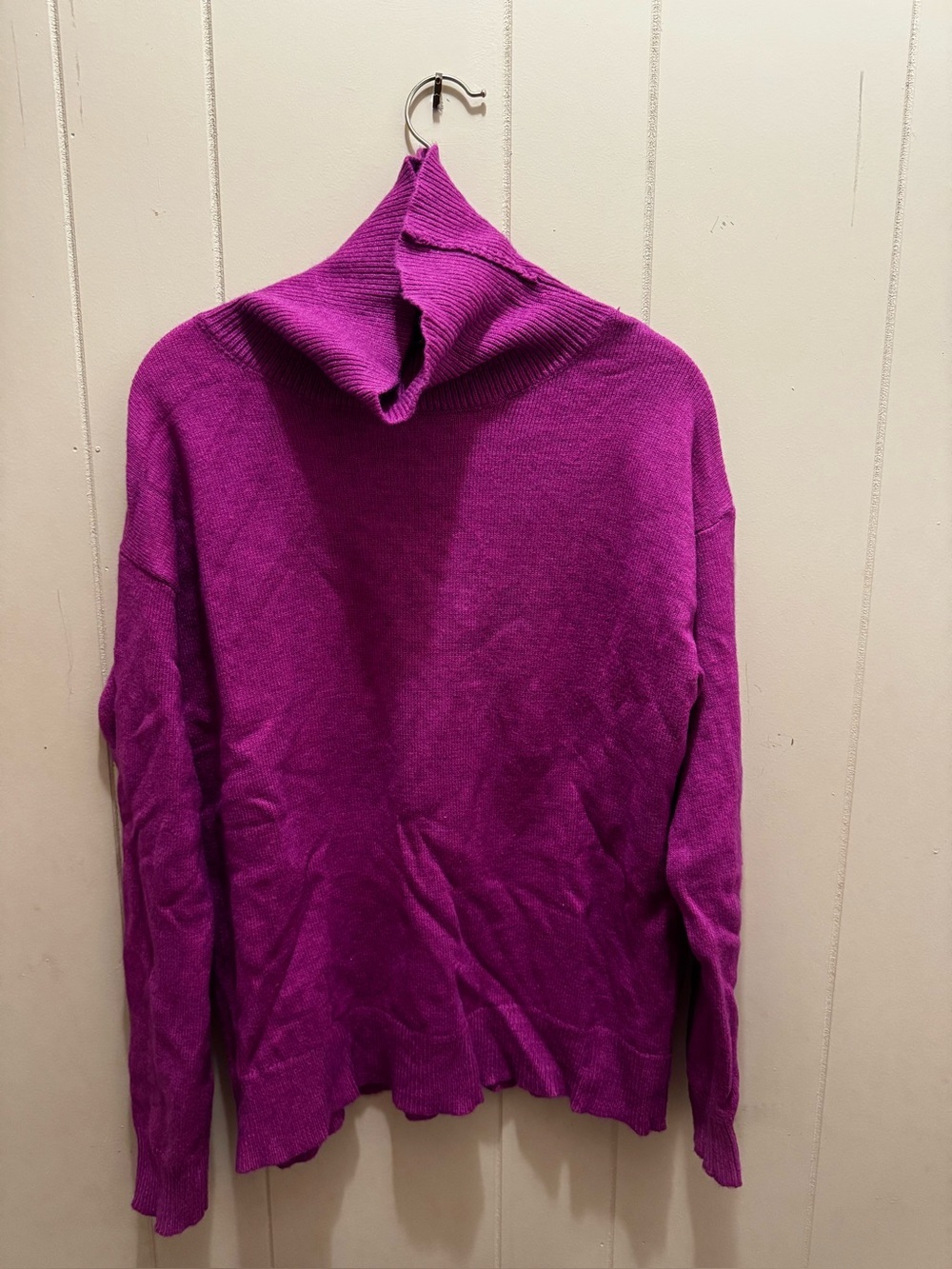 entro Magenta Turtleneck Sweater
